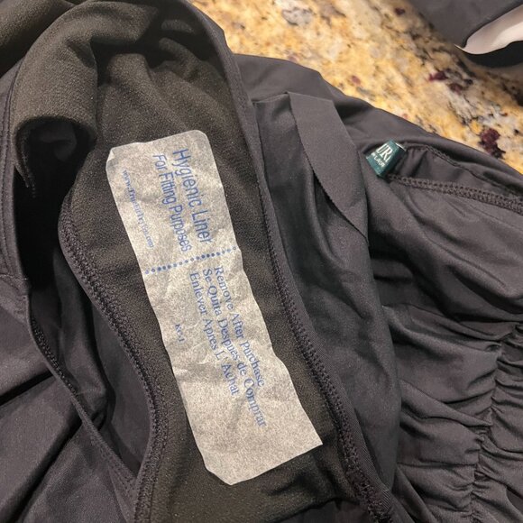 Ralph Lauren Beach Club Solid Skirted Hipster Bikini Bottom- Size 12- NWT - Picture 7 of 8